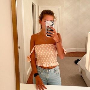 Light pink tube top NWT